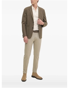 Хлопковая рубашка-поло, нейтральный Hackett