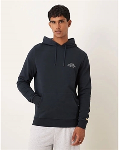 Толстовка средней толщины Lyle Sports в цвете z271 темно-синего цвета Lyle & scott