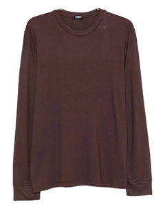 Свитер с длинными рукавами и круглым вырезом, красный Dsquared2