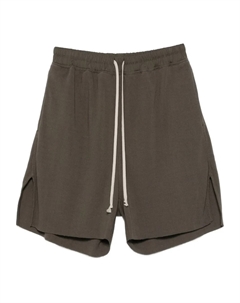 Шорты с кулиской и разрезами, зеленый Rick owens