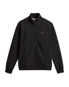 Толстовка Logo-detail zip-up track top, черный Woolrich