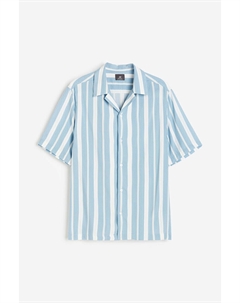 Курортная рубашка с узором, синий H&m