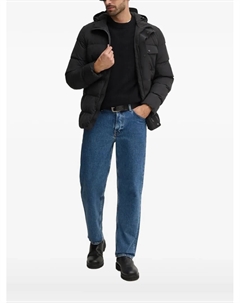 Куртка-пуховик с капюшоном, синий Geox