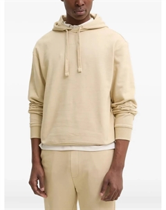 Толстовка с капюшоном и аппликацией логотипа Dapo на шнурке, нейтральный Hugo