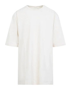 Футболка из хлопка с короткими рукавами, белый Rick owens