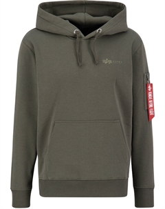 Худи Air Force Hoodie, оливковый Alpha industries