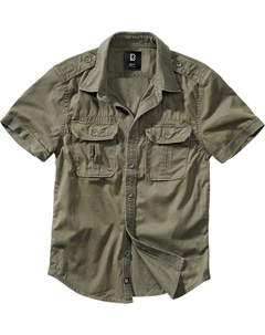 Рубашка Vintage Shirt, оливковый Brandit