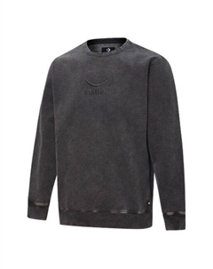 Толстовка Jack Purcell Crewneck Sweatshirt 'Black' 10021572-A01, черный Converse