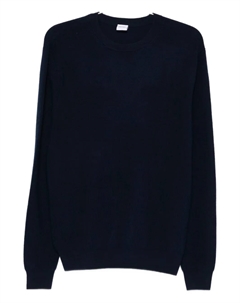 Свитер с круглым вырезом, синий Aspesi