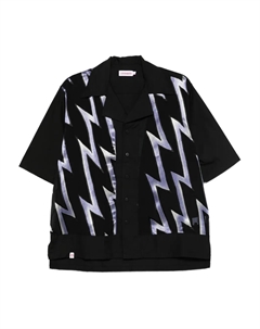 Рубашка с принтом молний, черный Charles jeffrey loverboy