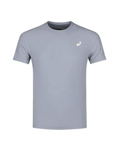 Топ Short Sleeved Running Top Asia Sizing 'Sheet Rock' 2011D073-020, серый Asics