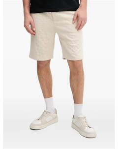 Шорты с тисненым цветочным принтом, нейтральный Joop