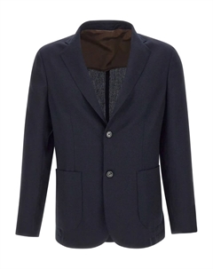 Пиджак с двумя пуговицами, синий Barba