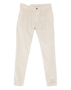 Вельветовые брюки с завязками, нейтральный Eleventy