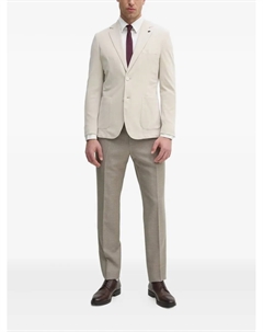 Стильный однобортный пиджак с накладными карманами, нейтральный Liu jo