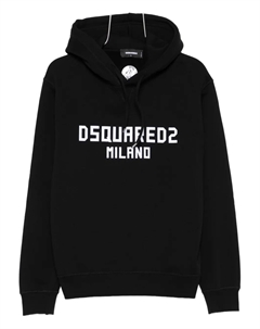 Толстовка с вышитым логотипом, черный Dsquared2