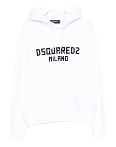 Толстовка с логотипом, белый Dsquared2