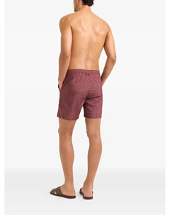 Плавки-шорты Bulldog с завязками на шнурке, красный Orlebar brown