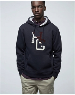 Свитшот с инициалами, темно-синий Сфера