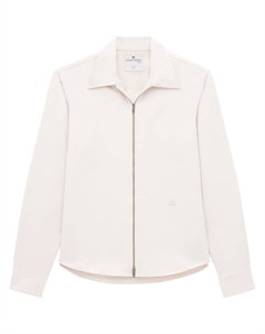 Твиловая рубашка на молнии Courrèges, нейтральный Courreges