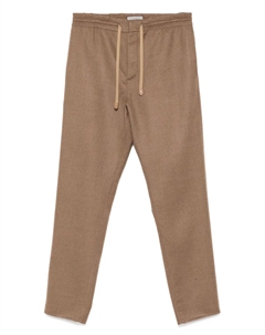 Брюки на завязках, коричневый Canali