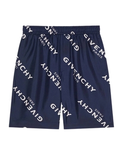 Шорты с логотипом, синий Givenchy
