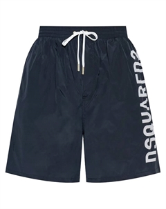 Плавки с логотипом, синий Dsquared2