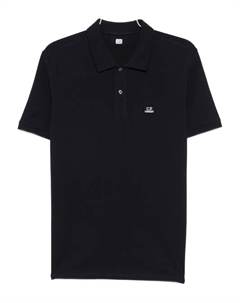 Рубашка-поло с нашивкой-логотипом, синий C.p. company