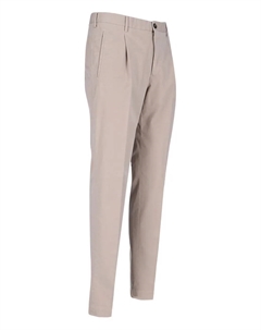 Брюки со складками спереди, нейтральный Incotex