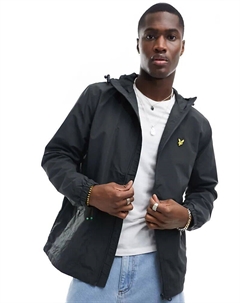 Куртка с капюшоном и застежкой-молнией, темно-серый цвет Lyle & scott