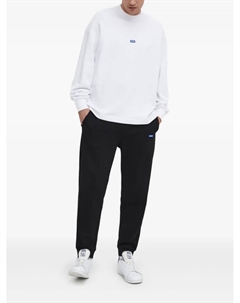 Толстовка с нашивкой-логотипом, белый Hugo