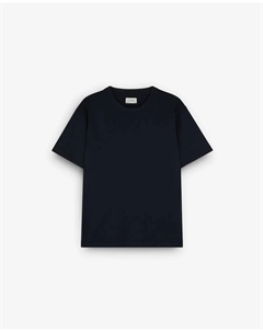 Мужская футболка из хлопка с коротким рукавом, темно-синий Scalpers