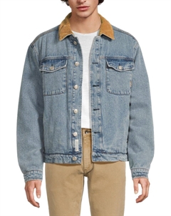 Джинсовая куртка Trucker с подкладкой из искусственного меха, цвет Navy Wash Scotch&soda
