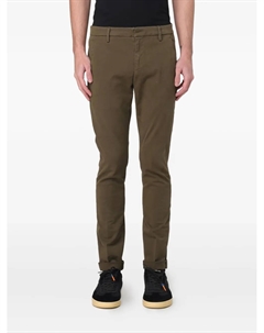 Брюки со скрытой застежкой, зеленый Dondup