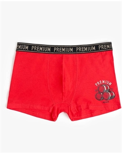 Мужские хлопковые боксеры, красный Admas
