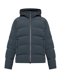 Стеганая куртка с капюшоном, черный Paul & shark