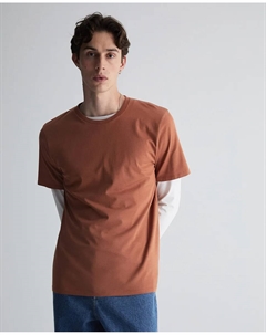 Однотонная футболка, оранжевый Сфера