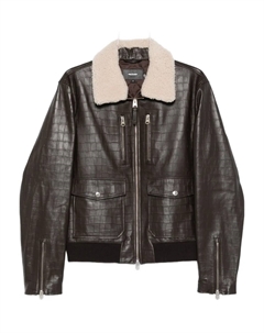 Куртка из тисненой кожи Chance-NV, коричневый Mackage