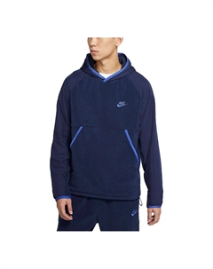 Худи Solid Color Pullover Fleece Navy Blue Dark CU4364-410 Nike