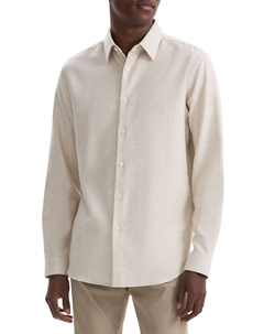 Рубашка из твила Irving Flannel, цвет Natural Melange Theory