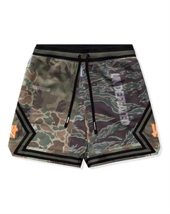 Шорты x Undefeated Basketball Shorts Asia Sizing 'Twilight Mars' DX4293-380, оливково-зеленый Air jordan