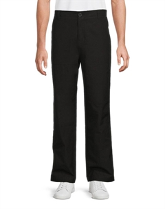 Хлопковые дорожные брюки с заплатками, черный Frame