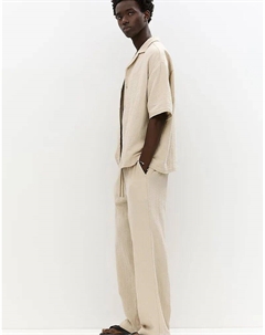 Деревенские джоггеры цвета охры Pull & bear