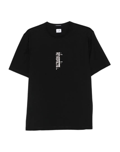 Футболка с графическим принтом, черный C.p. company