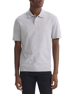 Рубашка-поло Goris Knit, цвет Silver Heather Theory