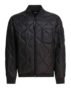 Стеганая куртка-бомбер, черный C.p. company