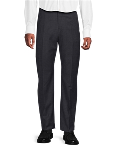 Современные брюки из эластичной шерсти с Windowpane, темно-синий Scotch&soda