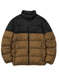 Пуховик Ultra Light Down 3D Cut, 35 светло-коричневый/черный Uniqlo