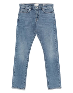 Джинсы с выбеленным эффектом, синий Frame