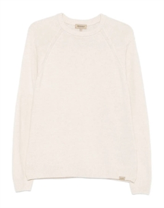 Свитер с рукавами реглан и круглым вырезом, нейтральный Woolrich